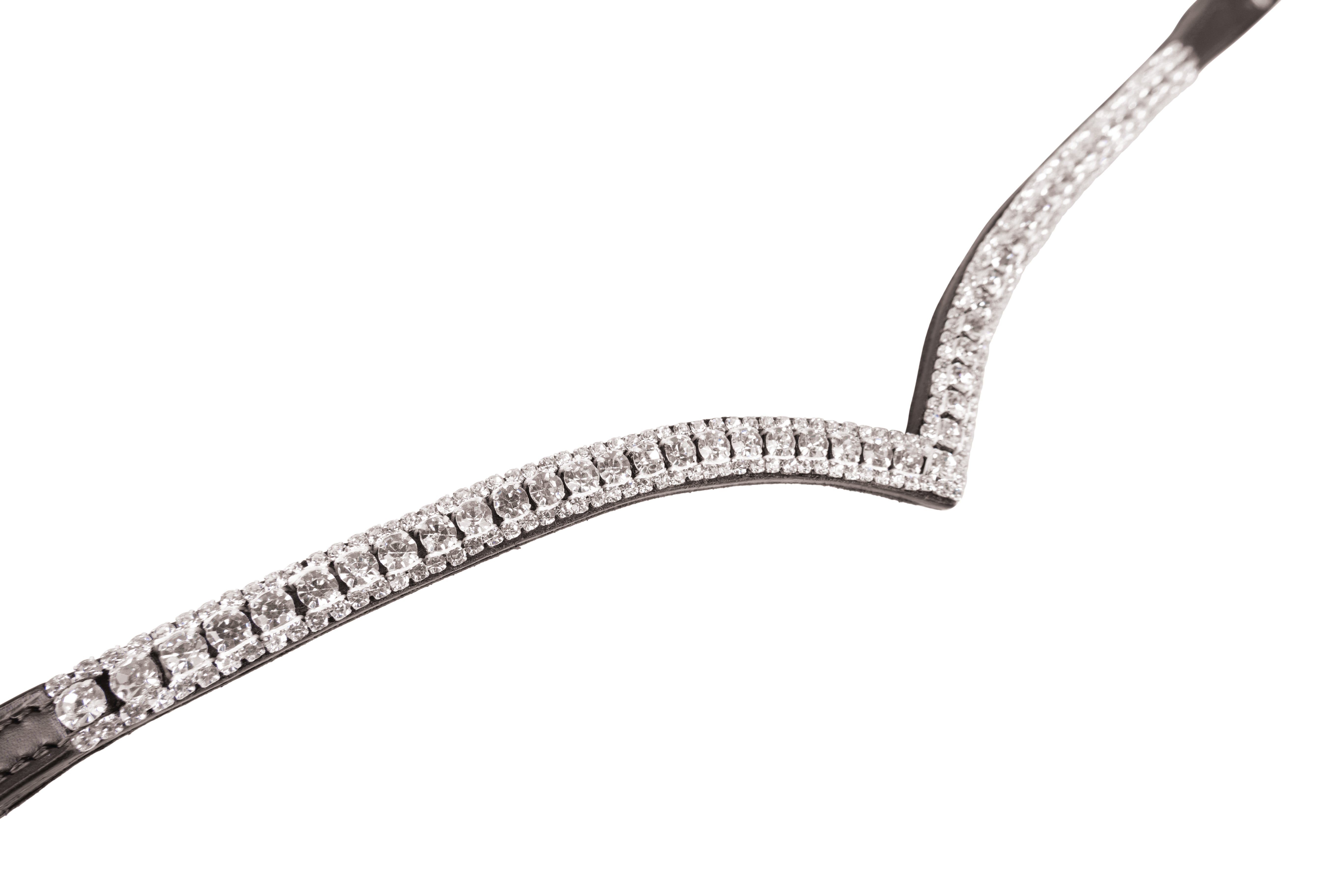 ProPresicce Signature V Diamante Browband by Hy Equestrian image 2